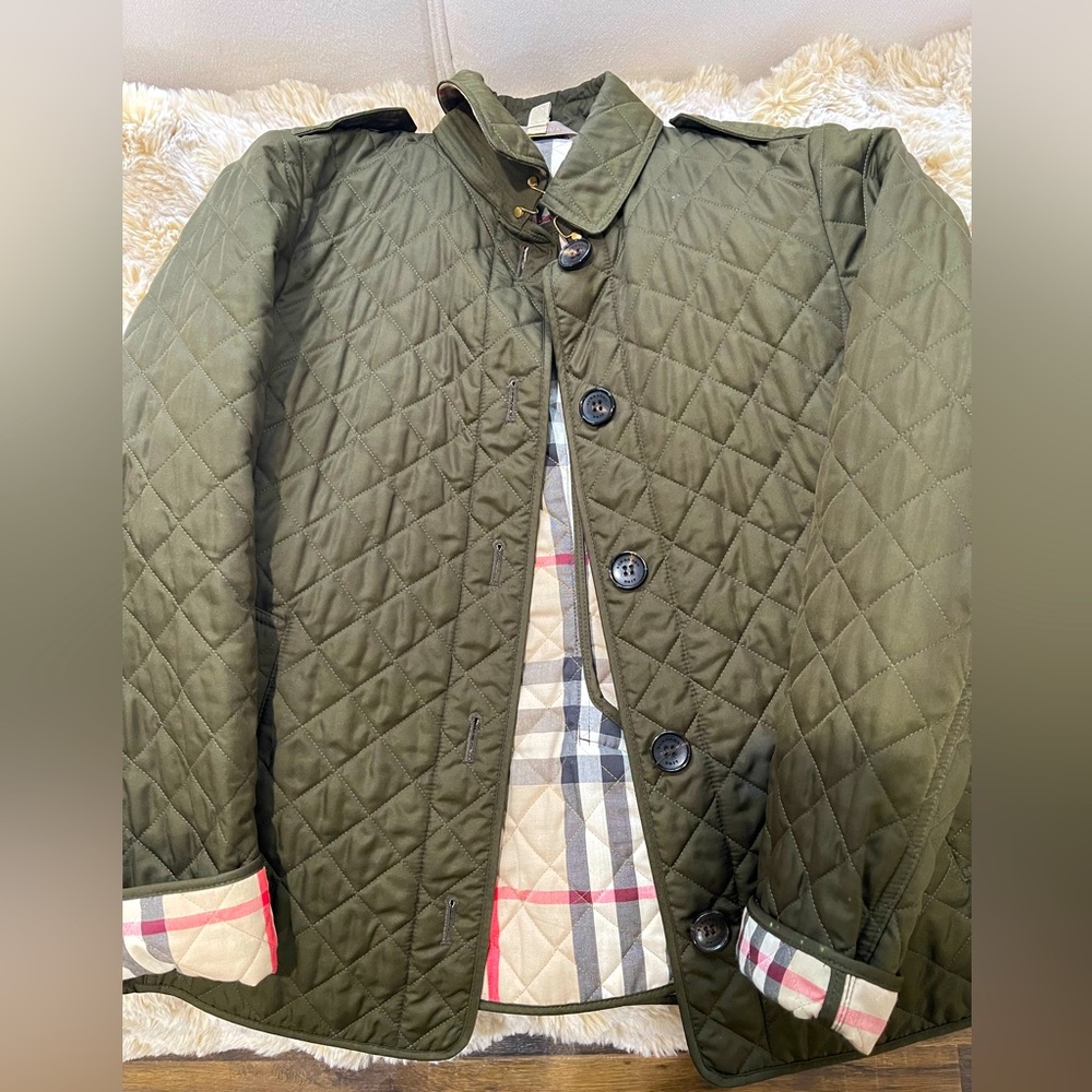 Burberry womens jacket size L